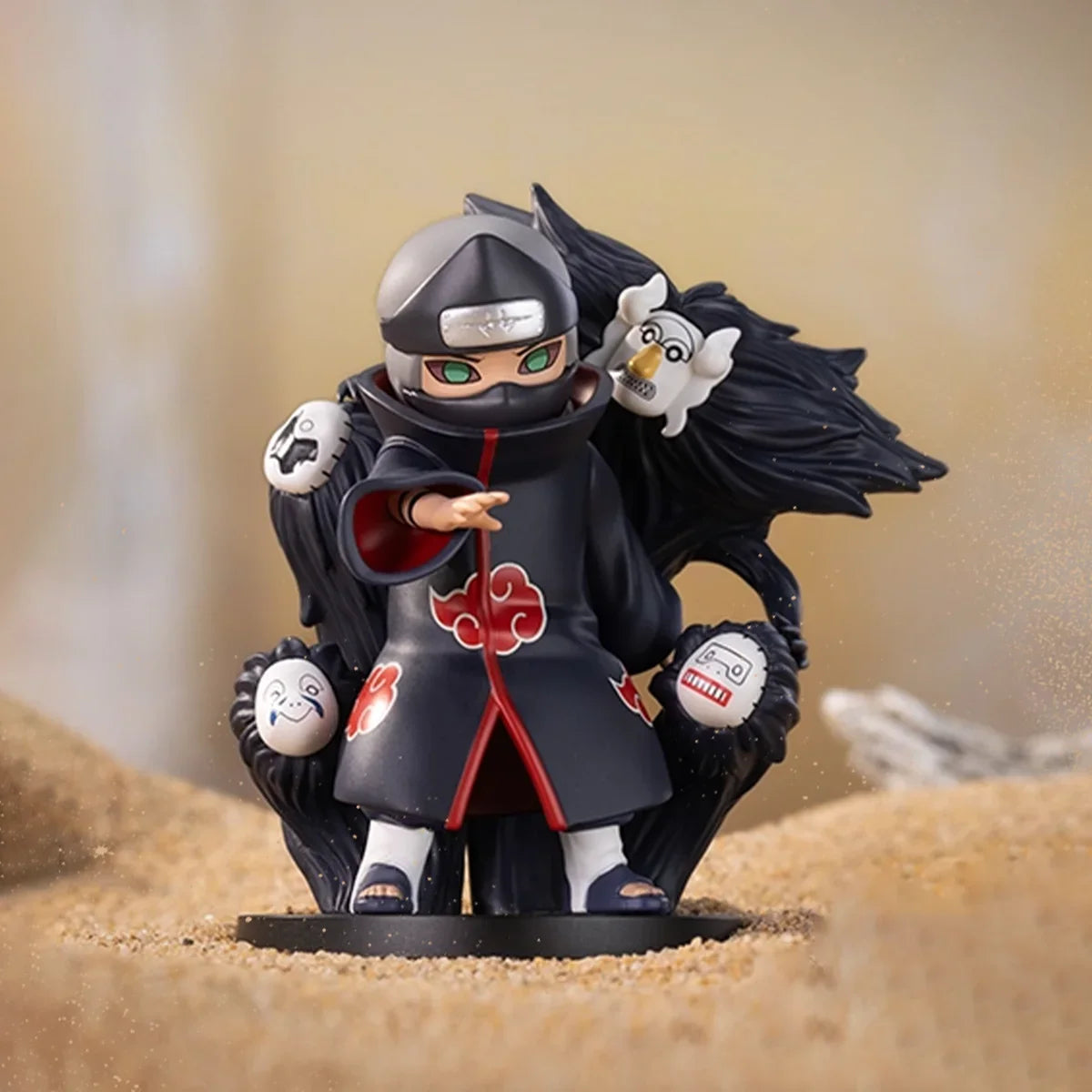 Pop Mart Resonance Naruto Shippuden Vs. Akatsuki Series Figurines Blind Box Doll Model Anime Figure Surprise Gift