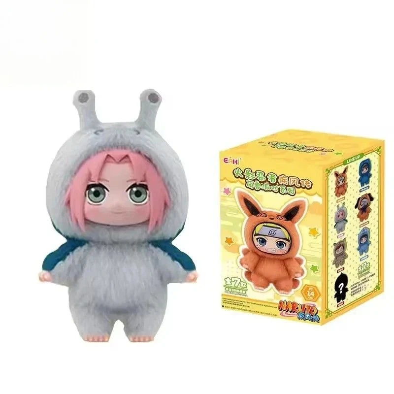 Naruto Shippuden Cute Beast Party Series Blind Box Toy Figure Plush Doll Decoration - Adorable Collectible for Anime Fans