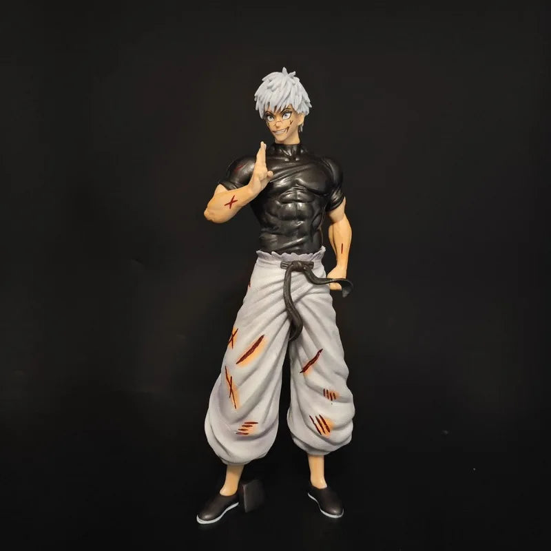Satoru Gojo Jujutsu Kaisen Interchangeable Three Head Sculpt Anime Figure Collectible Model Desk Ornament For Anime Hobbyists