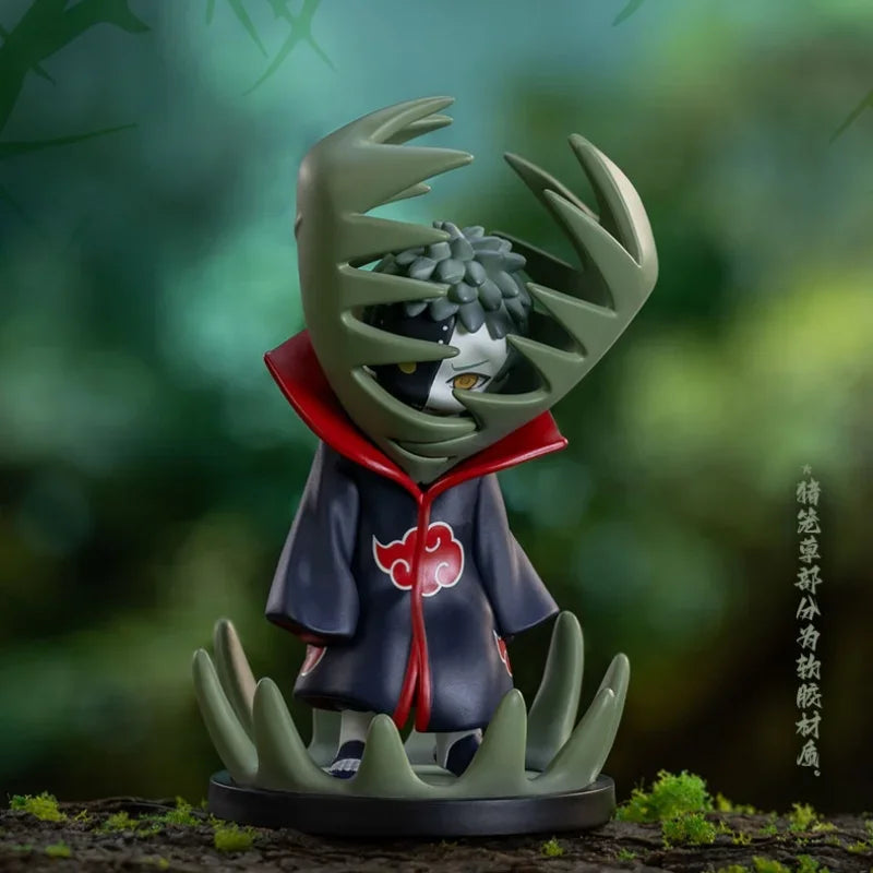 POP MART GONG Naruto Shippuden Akatsuki Arc Series Trendy Blind Box Toys Mystery Box Guess Bag Action Figure Doll Desktop Decor