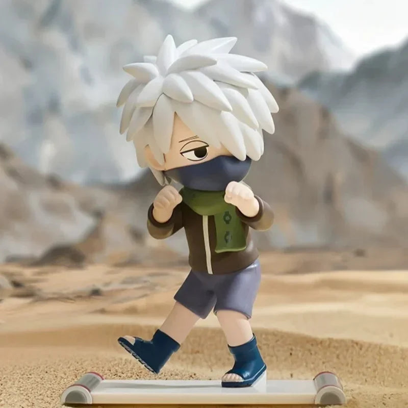 POP MART Naruto Shippuden Childhood Series Trendy Blind Random Box Toys Mystery Box Guess Bag Action Figure Surprise Gift