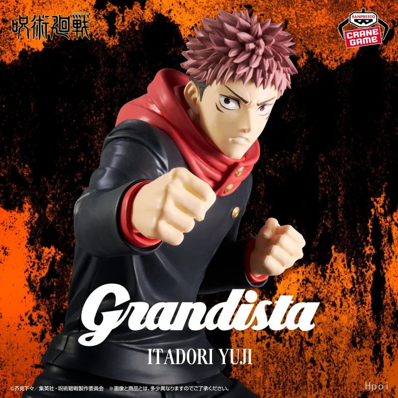 In Stock Bandai Original Banpresto Jujutsu Kaisen Yuji Itadori Action Figure Model Doll Brand New Boxed Collectible