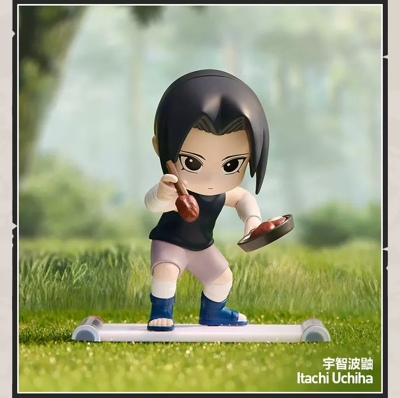 Genuine Hot POP MART Naruto Shippuden Childhood Series Mystery Box  Anime Figure Desktop Ornament Surprise Collectible Toy Gift
