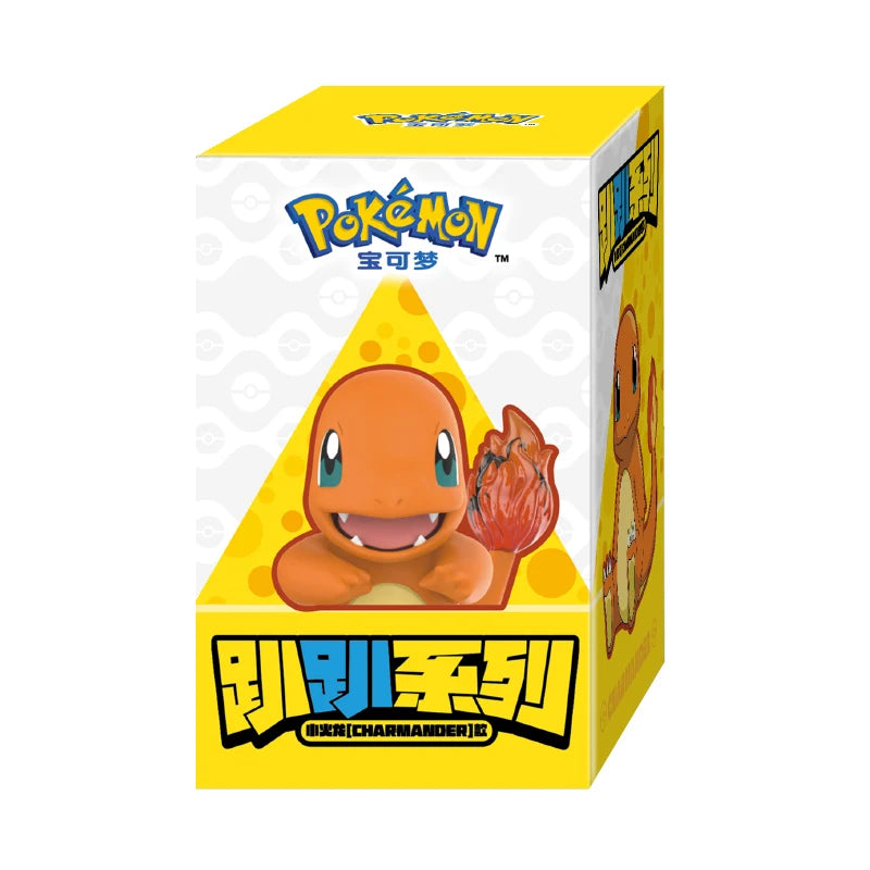 FUNISM Original Genuine Pokemon Anime Action Figures Angel Party Series Eevee Bulbasaur Pikachu Models Ornament Toy