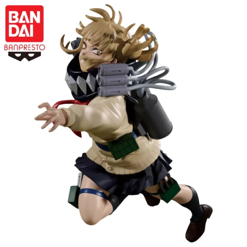 In Stock Bandai Original Banpresto My Hero Academia Toga Himiko Model Doll Brand New Boxed Action Figure Garage Ornaments