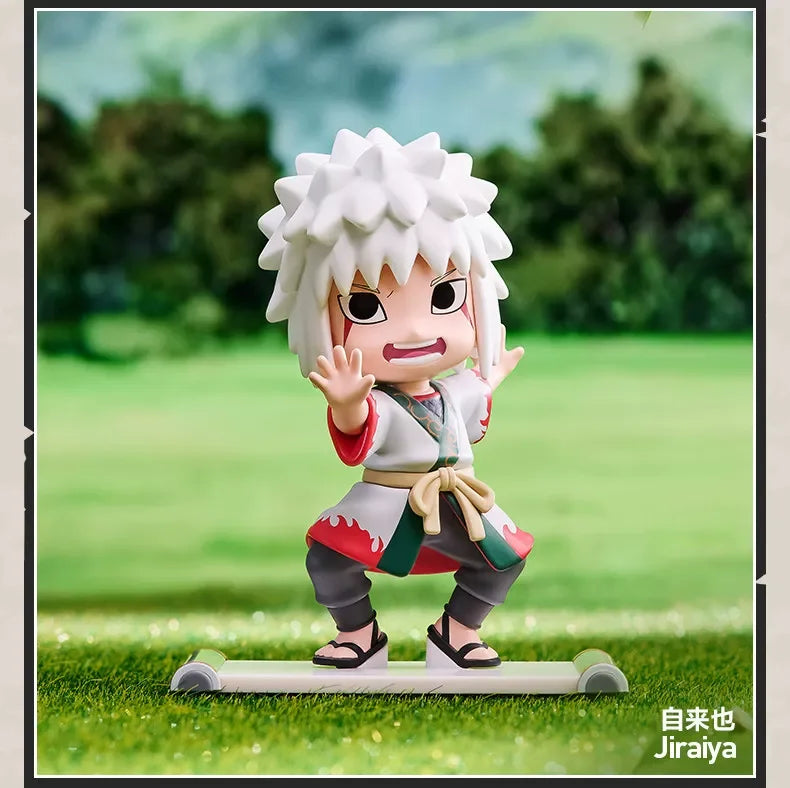 Genuine Hot POP MART Naruto Shippuden Childhood Series Mystery Box  Anime Figure Desktop Ornament Surprise Collectible Toy Gift