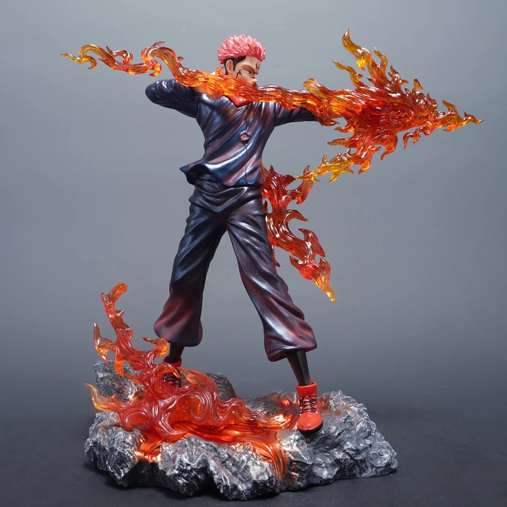 Jujutsu Kaisen 30cm Extreme Edition Sukuna Action Figures Yuji Itadori GK Model PVC Painted Finished Statue Anime Toy Boy Gift
