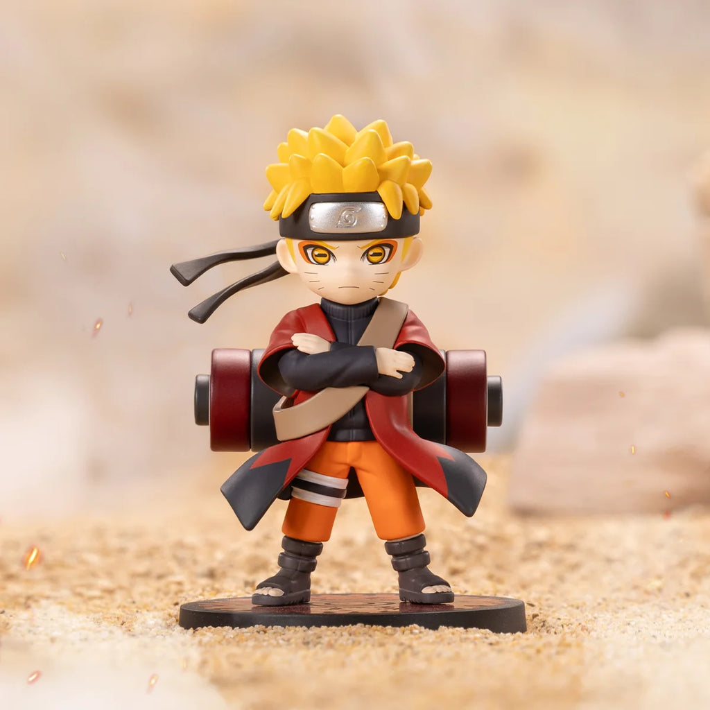 Pop Mart Resonance Naruto Shippuden Vs. Akatsuki Series Figurines Blind Box Doll Model Anime Figure Surprise Gift