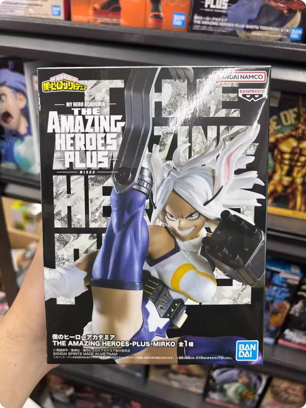 Bandai Banpresto My Hero Academia Himiko Toga Action Figure Anime Model Collectible Statue Mirko Handmade Customizable Toy