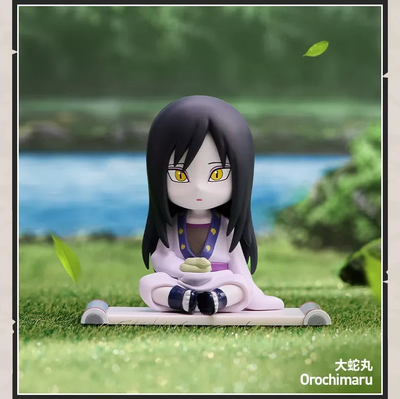 Genuine Hot POP MART Naruto Shippuden Childhood Series Mystery Box  Anime Figure Desktop Ornament Surprise Collectible Toy Gift
