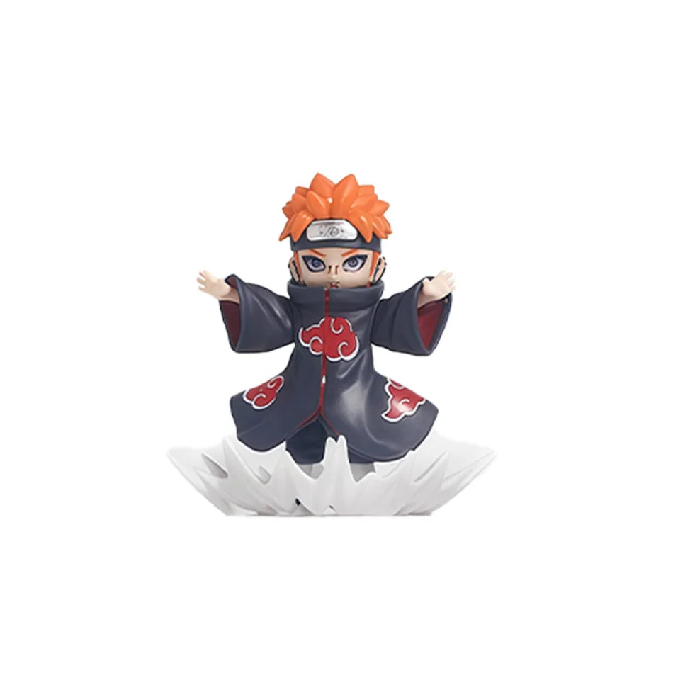 Bandai Naruto Shippuden Akatsuki Arc Series Trendy Blind Box Toys Mystery Box Guess Action Figure Surprise Gift toy