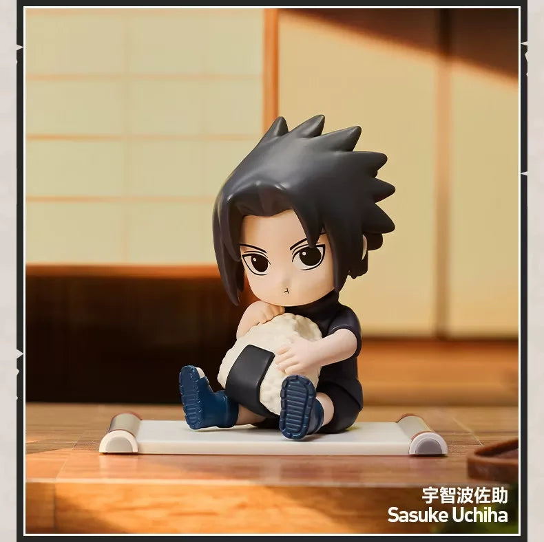 Genuine Hot POP MART Naruto Shippuden Childhood Series Mystery Box  Anime Figure Desktop Ornament Surprise Collectible Toy Gift