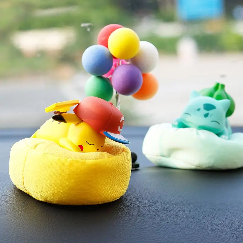 Pokémon Sleeping Pose Series Trendy Blind Box Pokémon Car Plush Figure Desk Figurine Toy