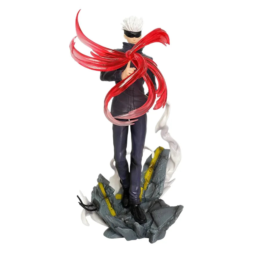 Jujutsu Kaisen Gojo Satoru Fantasy Battle Effect Figure Boxed Yuji Itadori Scene Anime Ornament Collectible Model Gift