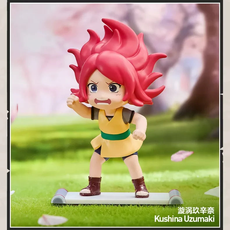 Genuine Hot POP MART Naruto Shippuden Childhood Series Mystery Box  Anime Figure Desktop Ornament Surprise Collectible Toy Gift