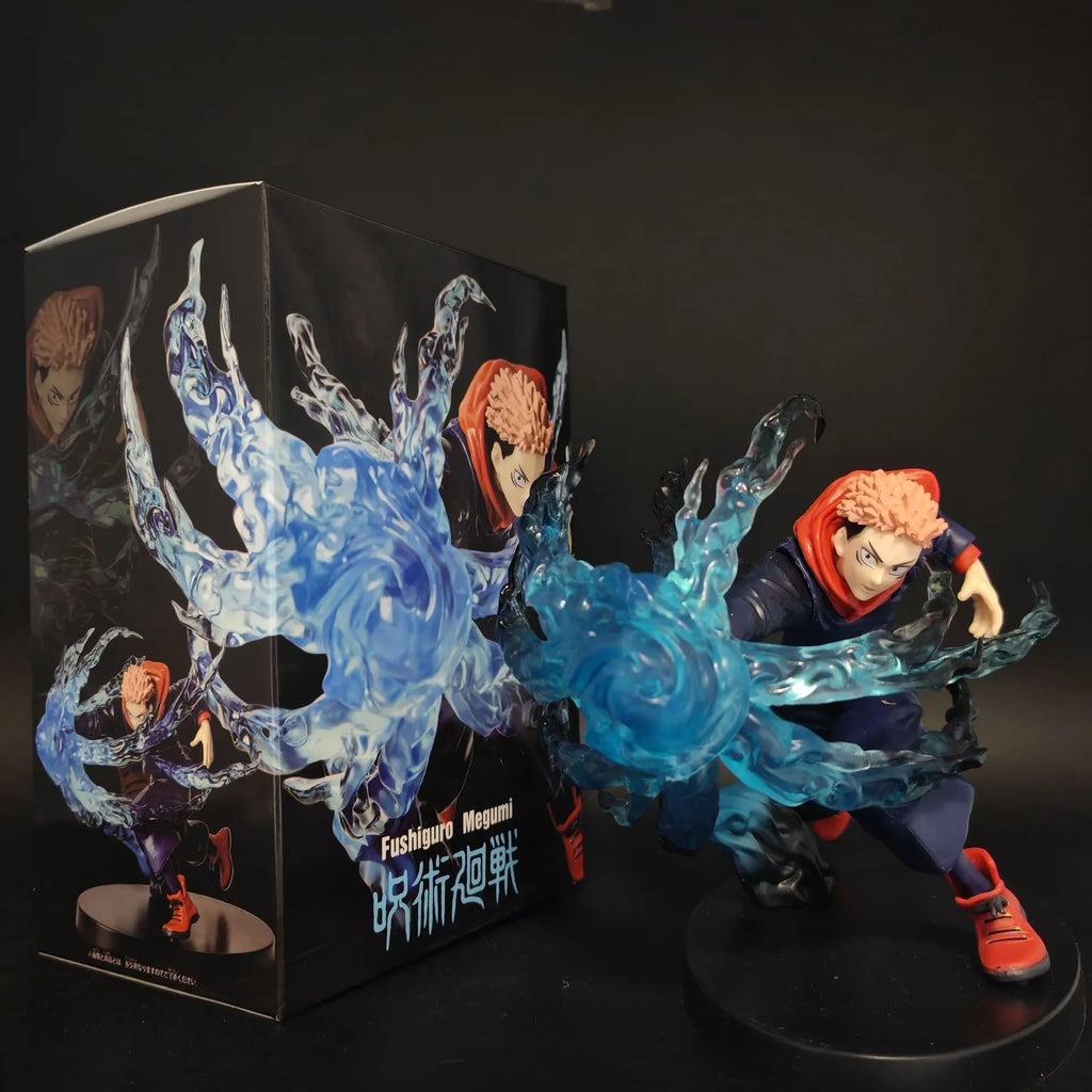 Anime Jujutsu Kaisen Figure Itadori Yuji Okkotsu Yuta Set Action Figure Collection Model Doll Toy Gift Fans Desktop Decoration