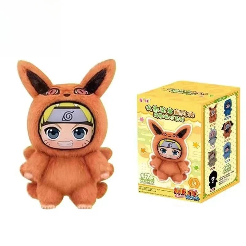 Naruto Shippuden Cute Beast Party Series Blind Box Toy Figure Plush Doll Decoration - Adorable Collectible for Anime Fans