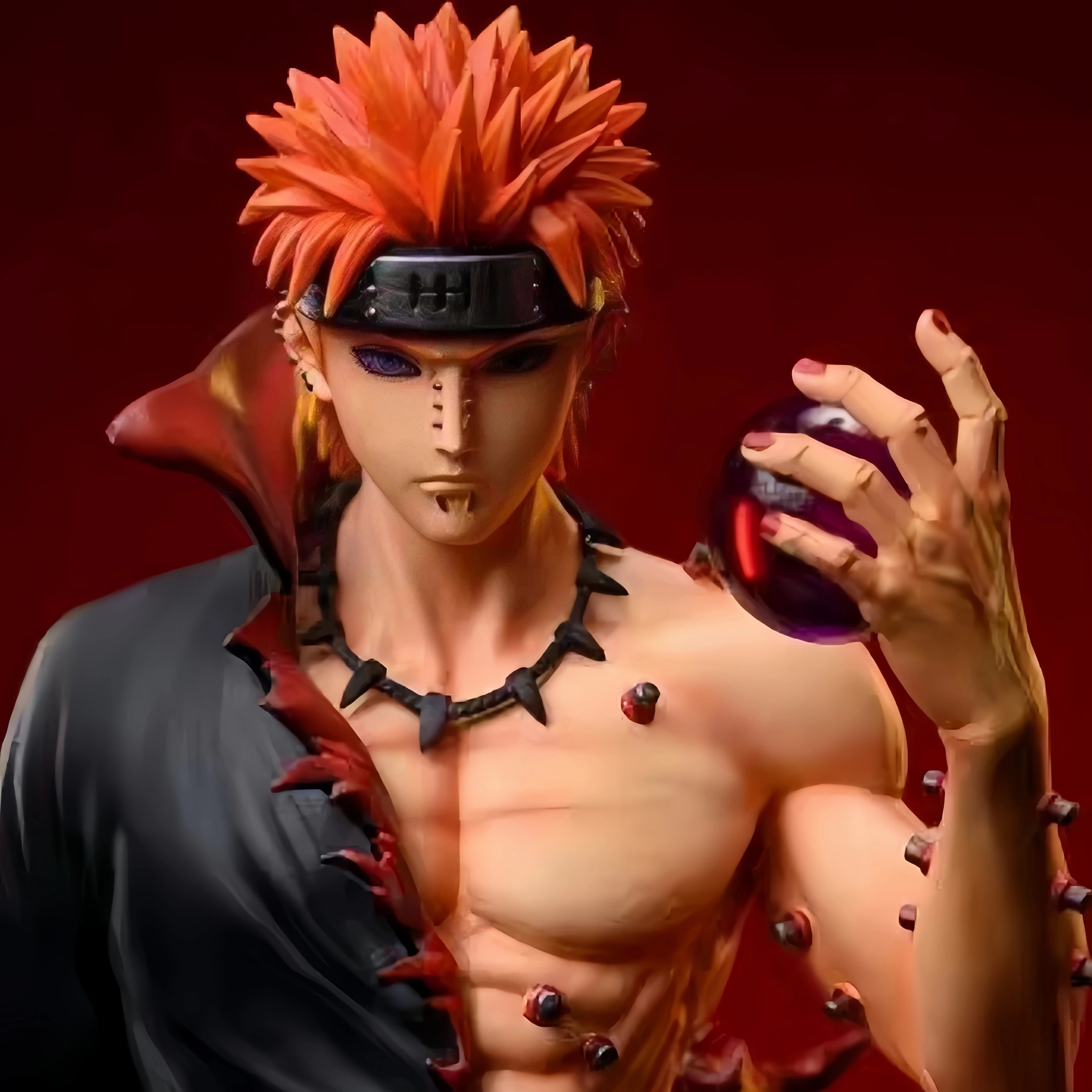 Hot Naruto Figure Action figure Pain Akatsuki Shinra Tensei GK Statue Model Toys Anime Figures Collections Ornament Dolls Gifts