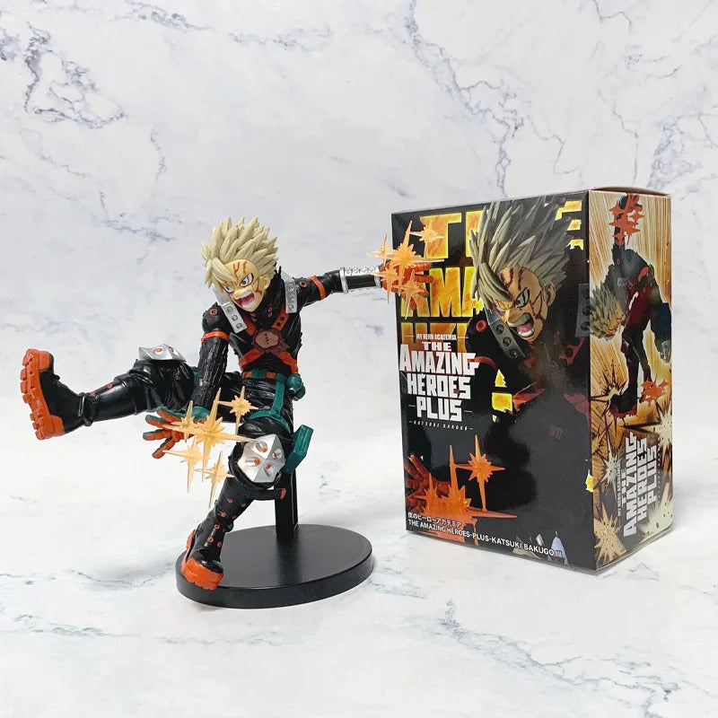 My Hero Academia Izuku Midoriya Katsuki Bakugo Model All Might Toga Himiko Deku  Action figure Toys 18-21cm