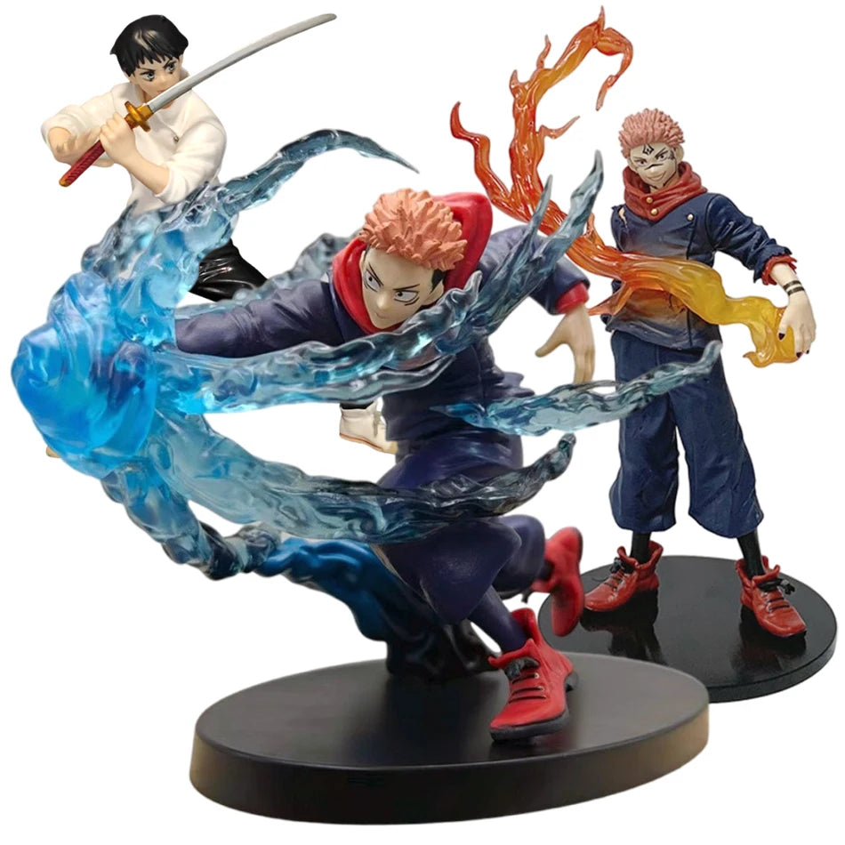 Anime Jujutsu Kaisen Peripheral 21cm Okkotsu Yuta Itadori Yuji Ryomen Sukuna Anime Figure PVC Model Cartoon Decoration Doll Gift