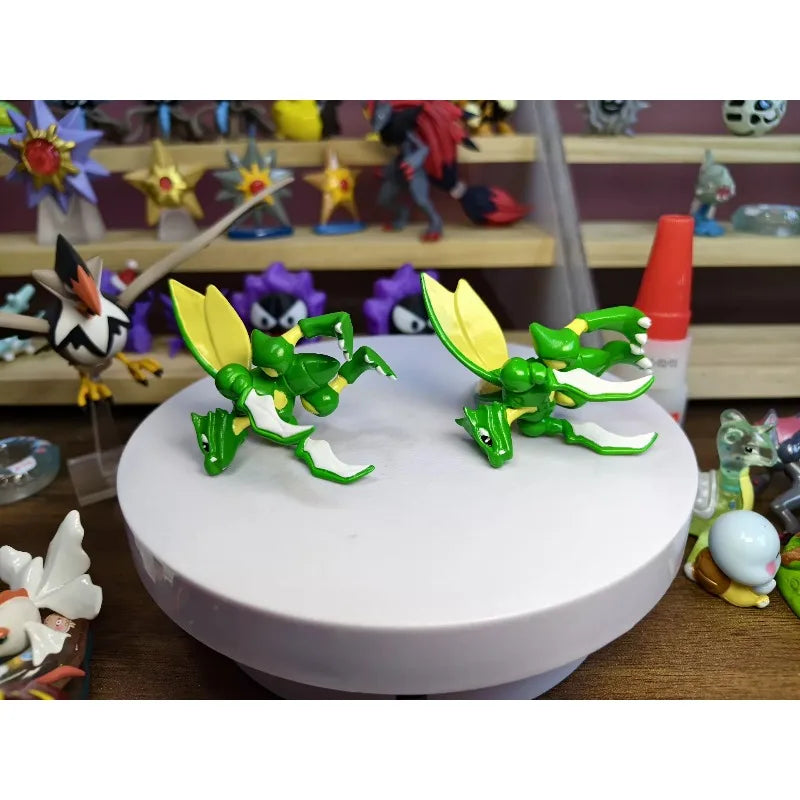 Pokemon Figure Scyther Insecateur Sichlor Mini Doll Ornament Accessories Toy