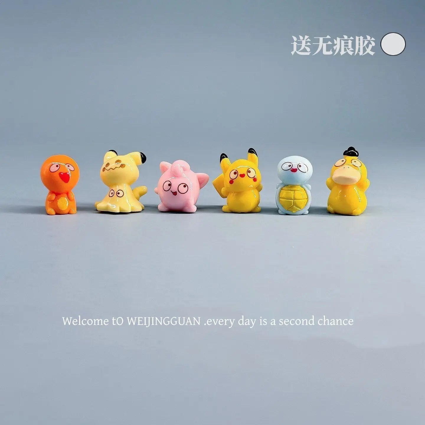 Cartoon Pokémon Tsundere Small Figurine Car Dashboard Screen Computer Desk Desktop Stress Relief