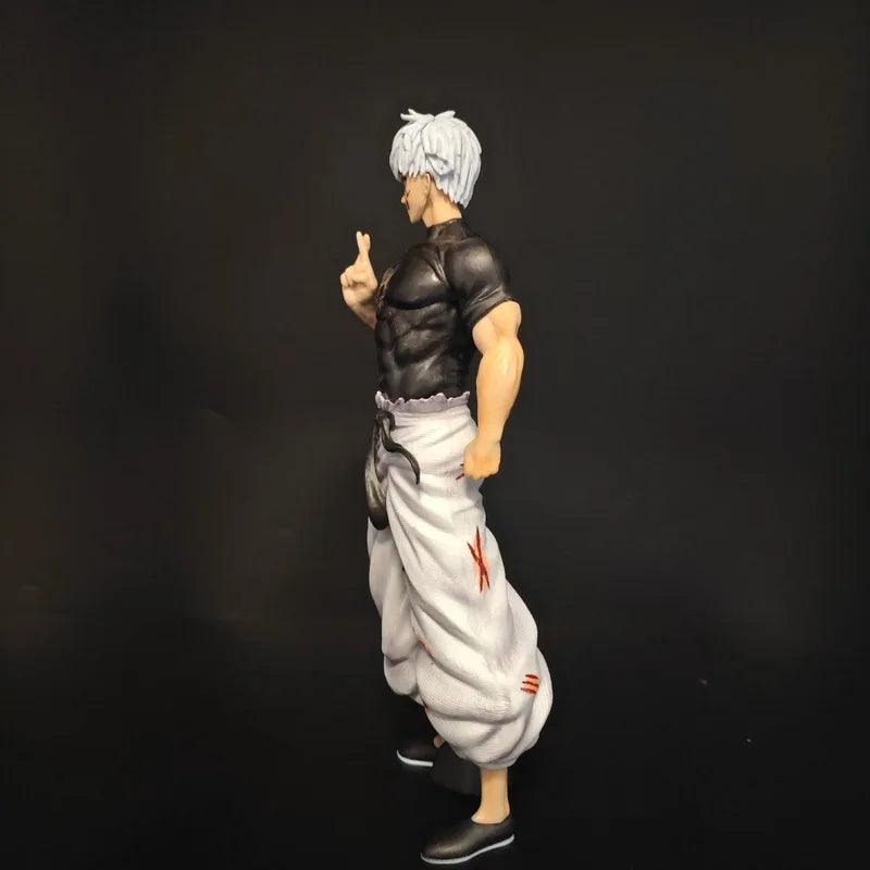 Satoru Gojo Jujutsu Kaisen Interchangeable Three Head Sculpt Anime Figure Collectible Model Desk Ornament For Anime Hobbyists