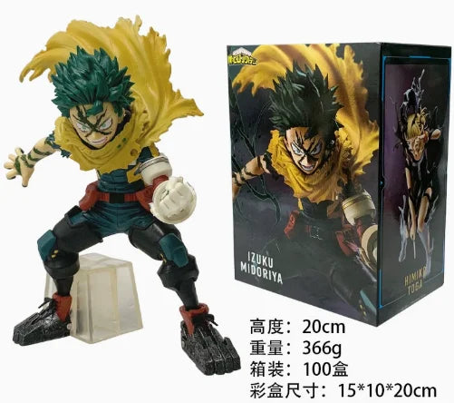 My Hero Academia Izuku Midoriya Katsuki Bakugo Model All Might Toga Himiko Deku  Action figure Toys 18-21cm