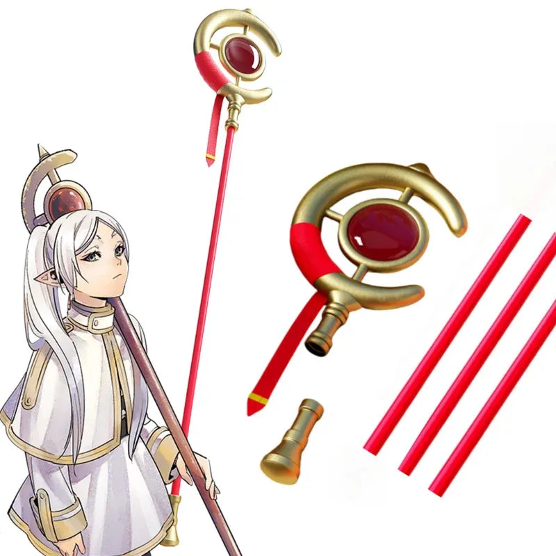 Walking Stick :Beyond Journey's Anime Frieren Cosplay Propx,5;d'2.y;8'