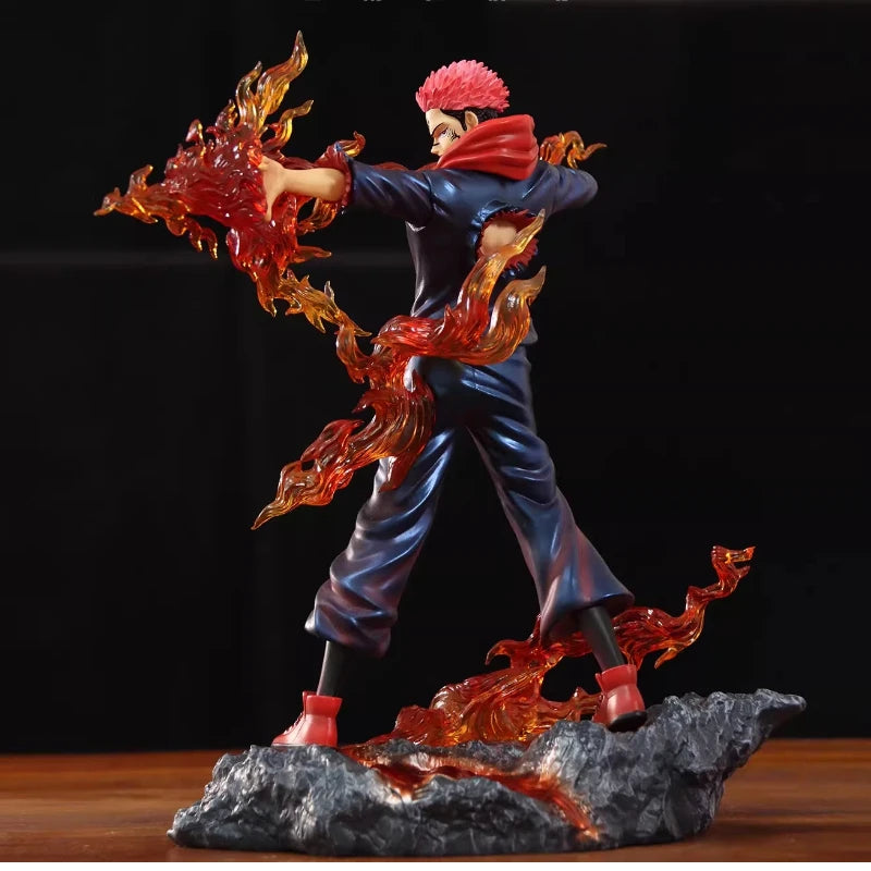 30cm/11.81in Anime Jujutsu Kaisen Figure Ryomen Sukuna Action Figures Pvc Statue Desktop Ornamen Collection Model Toys Gifts