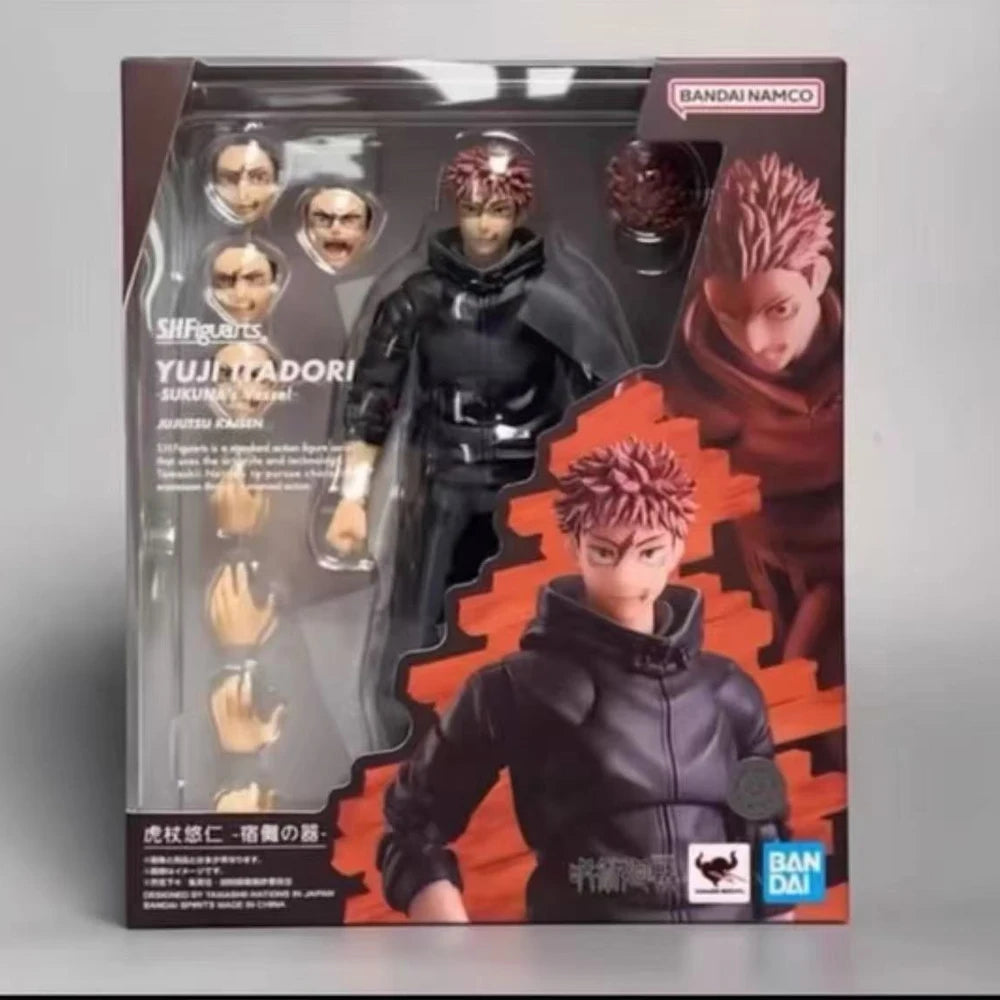 100% Authentic In Stock Genuine Bandai S.H.Figuarts Jujutsu Kaisen Itadori Yuji Anime Action Figure Collection Model Toy