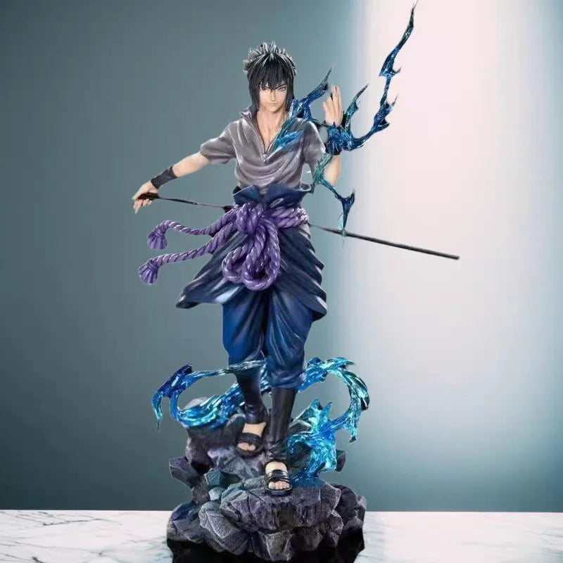 25cm Naruto Anime Figure Uzumaki Naruto Uchiha Sasuke Action Model Pvc Statue Desktop Ornament Collection Toy Gift Fast Delivery