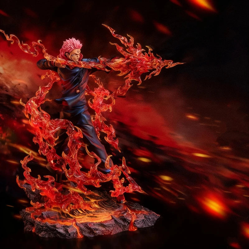 Jujutsu Kaisen 30cm Extreme Edition Sukuna Action Figures Yuji Itadori GK Model PVC Painted Finished Statue Anime Toy Boy Gift