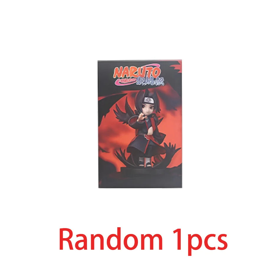 Bandai Naruto Shippuden Akatsuki Arc Series Trendy Blind Box Toys Mystery Box Guess Action Figure Surprise Gift toy