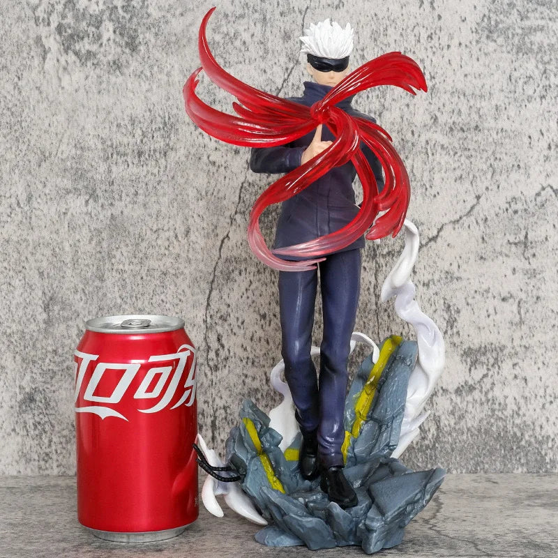 Jujutsu Kaisen Gojo Satoru Fantasy Battle Effect Figure Boxed Yuji Itadori Scene Anime Ornament Collectible Model Gift