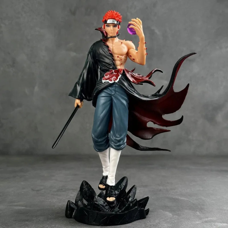 Hot Naruto Figure Action figure Pain Akatsuki Shinra Tensei GK Statue Model Toys Anime Figures Collections Ornament Dolls Gifts