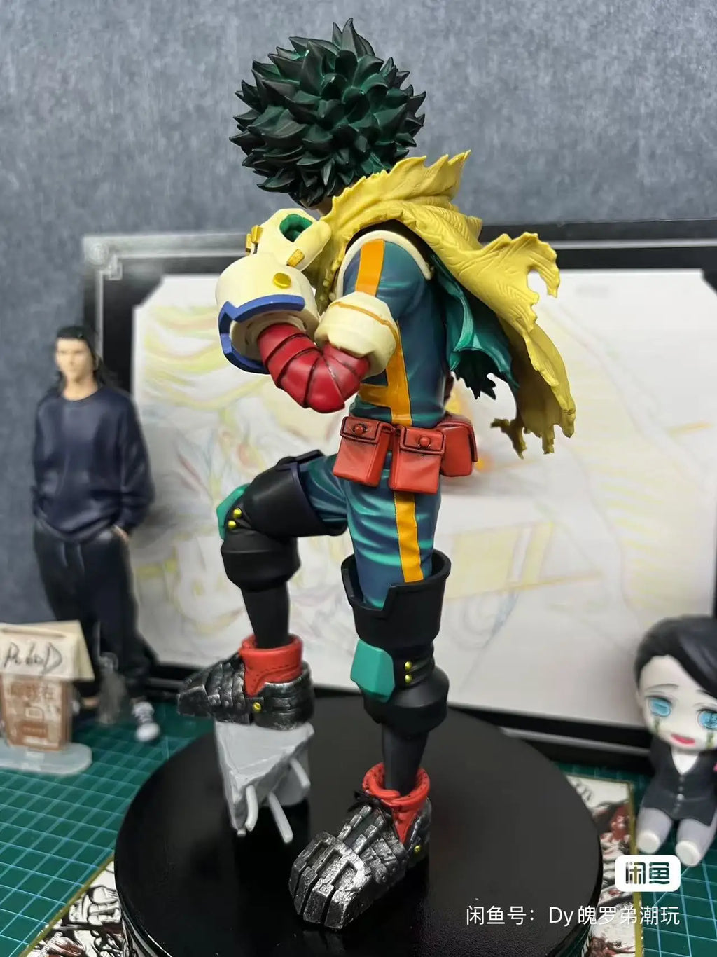 In Stock 100% Original Bandai Banpresto My Hero Academia Midoriya Izuku Action Figure Figurine Ornaments  Pop Holiday Gifts
