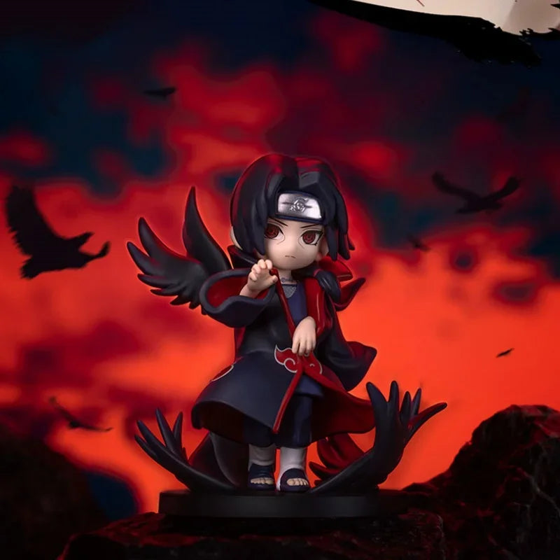 POP MART GONG Naruto Shippuden Akatsuki Arc Series Trendy Blind Box Toys Mystery Box Guess Bag Action Figure Doll Desktop Decor