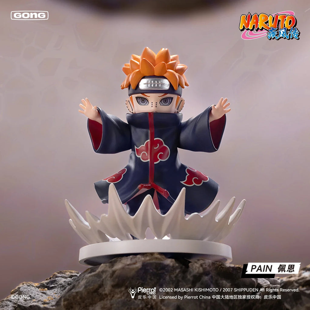 Pop Mart Resonance Naruto Shippuden Vs. Akatsuki Series Figurines Blind Box Doll Model Anime Figure Surprise Gift