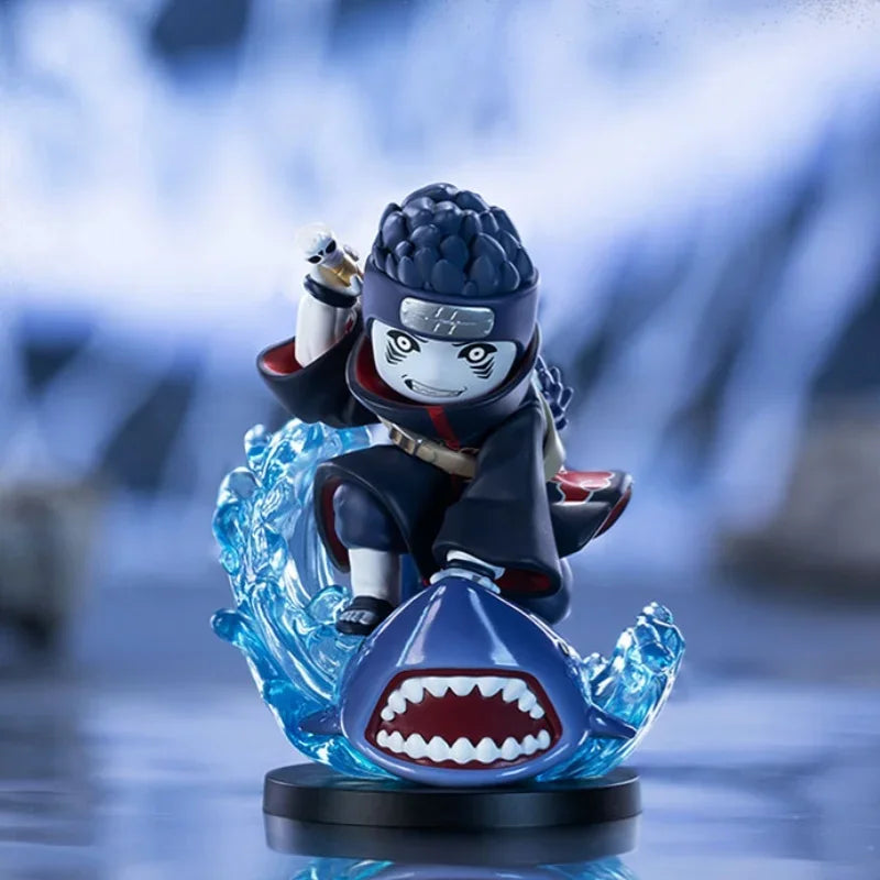 POP MART GONG Naruto Shippuden Akatsuki Arc Series Trendy Blind Box Toys Mystery Box Guess Bag Action Figure Doll Desktop Decor