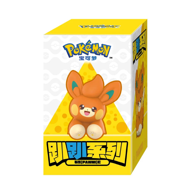 Pokemon Anime Action Figures Angel Party Series Eevee Bulbasaur Pikachu Funism Original Genuine Trendy Toys Model Figurine Gift