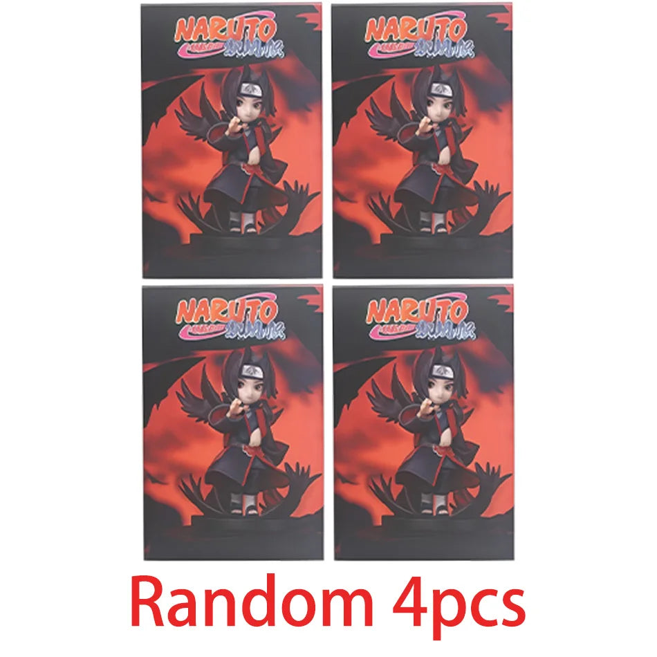 Bandai Naruto Shippuden Akatsuki Arc Series Trendy Blind Box Toys Mystery Box Guess Action Figure Surprise Gift toy