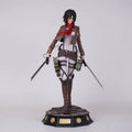 New Attack On Titan Mikasa Ackerman Standing Gk Figure Pvc Model Statue Desktop Display Ornament Collectible For Anime Fans