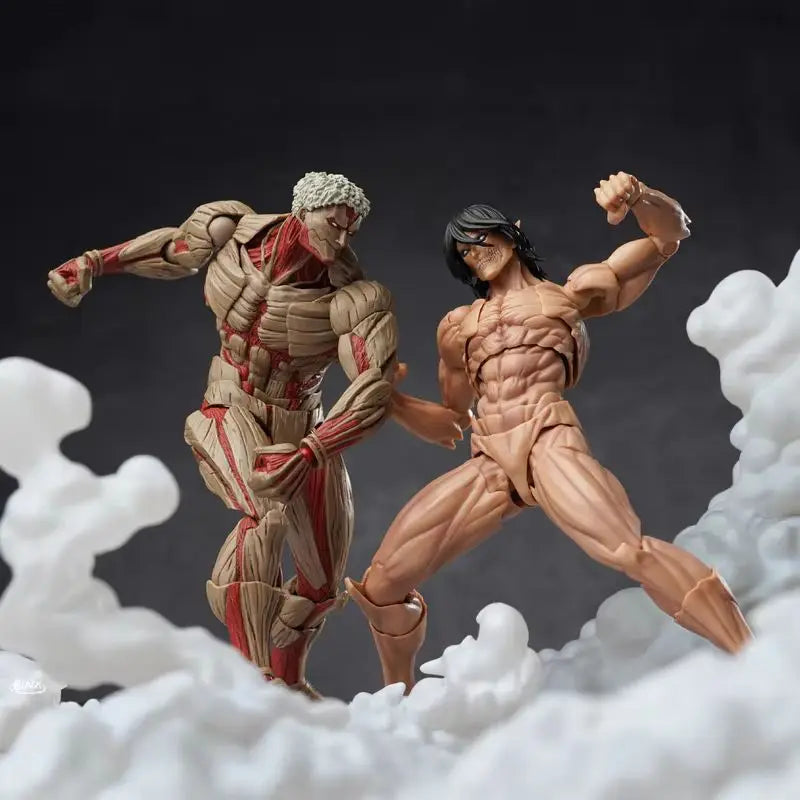 Amazing Yamaguchi Ko Attack On Titan Articulated Action Figure Eren Yeager Armored Titan Pvc Anime Model Figurine For Adult