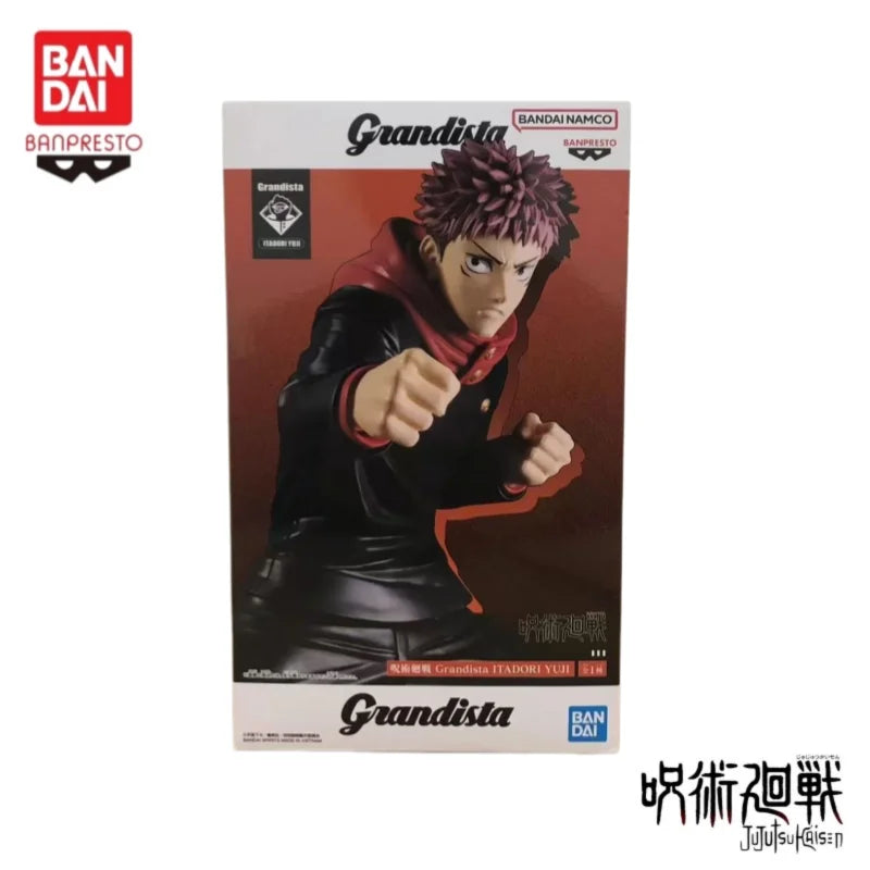 In Stock Bandai Original Banpresto Jujutsu Kaisen Yuji Itadori Action Figure Model Doll Brand New Boxed Collectible