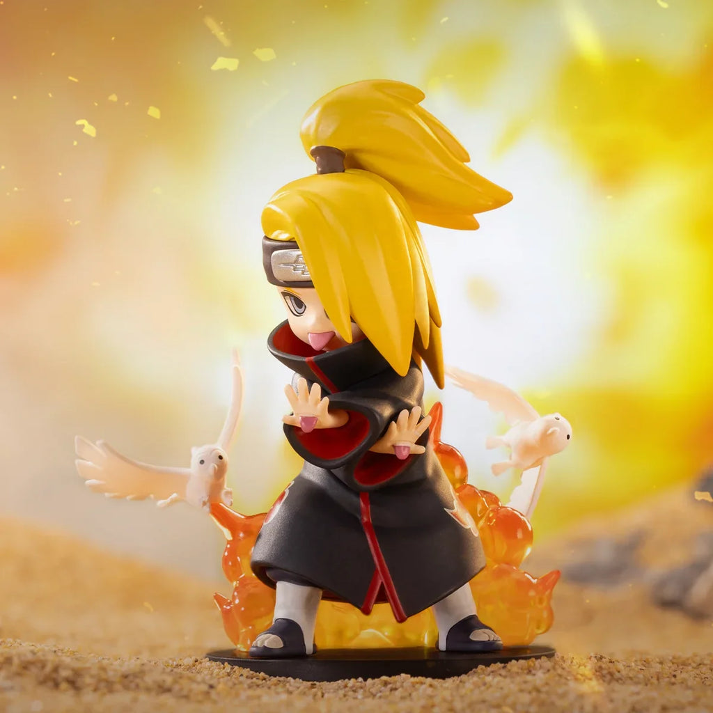 Pop Mart Resonance Naruto Shippuden Vs. Akatsuki Series Figurines Blind Box Doll Model Anime Figure Surprise Gift