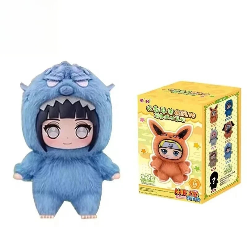 Naruto Shippuden Cute Beast Party Series Blind Box Toy Figure Plush Doll Decoration - Adorable Collectible for Anime Fans