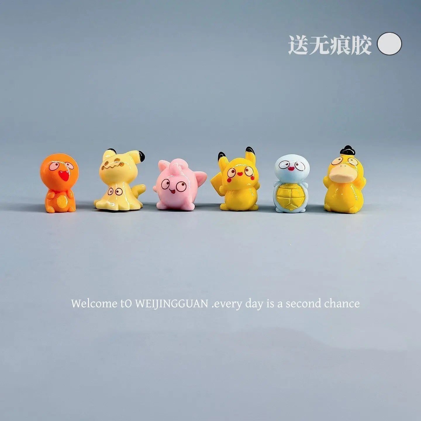Cartoon Pokémon Tsundere Small Figurine Car Dashboard Screen Computer Desk Desktop Stress Relief