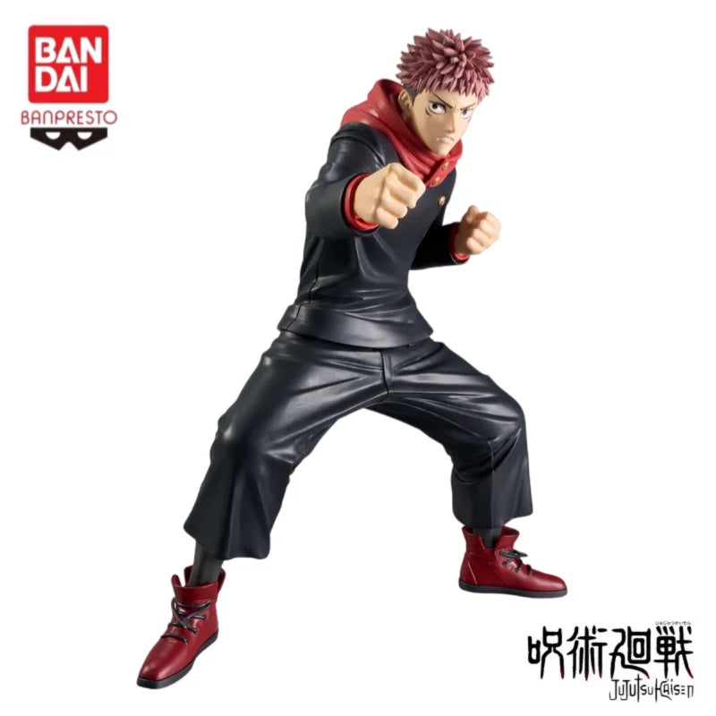 In Stock Bandai Original Banpresto Jujutsu Kaisen Yuji Itadori Action Figure Model Doll Brand New Boxed Collectible