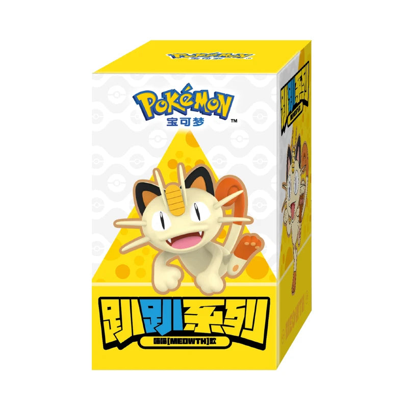FUNISM Original Genuine Pokemon Anime Action Figures Angel Party Series Eevee Bulbasaur Pikachu Models Ornament Toy